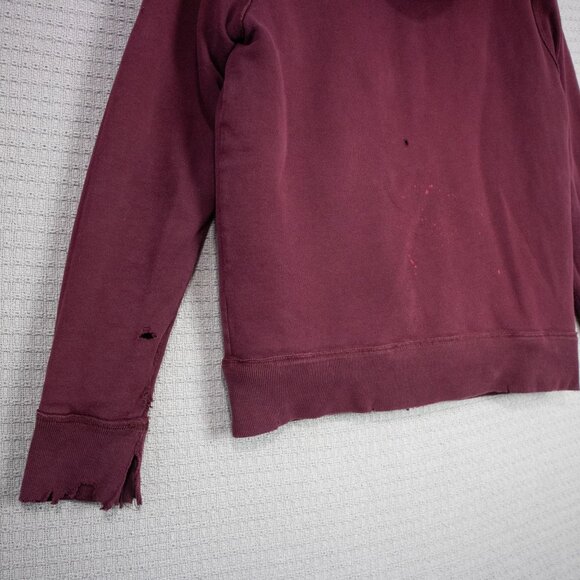 Y2K Aeropostale Fur lined zip up hoodie sweatshirt - Picture 11 of 13